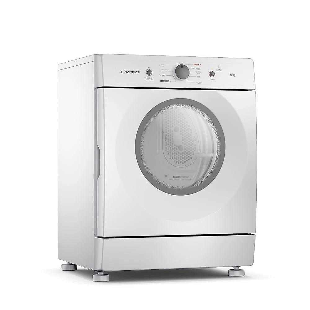 Secadora de Roupas Brastemp Piso 10Kg Branca BSR10BB 127V