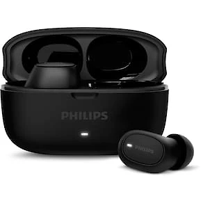 Fone de Ouvido Philips TAT2500BK/00 Bluetooth Cancelamento de Ruído Intra-Auricular TWS 24h Bateria Preto