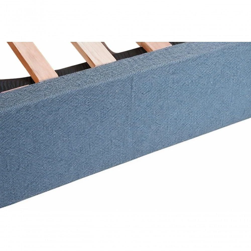 Cama Box Queen Base Cama Box Estrutura Madeira Desmontável Cinza 156CM
