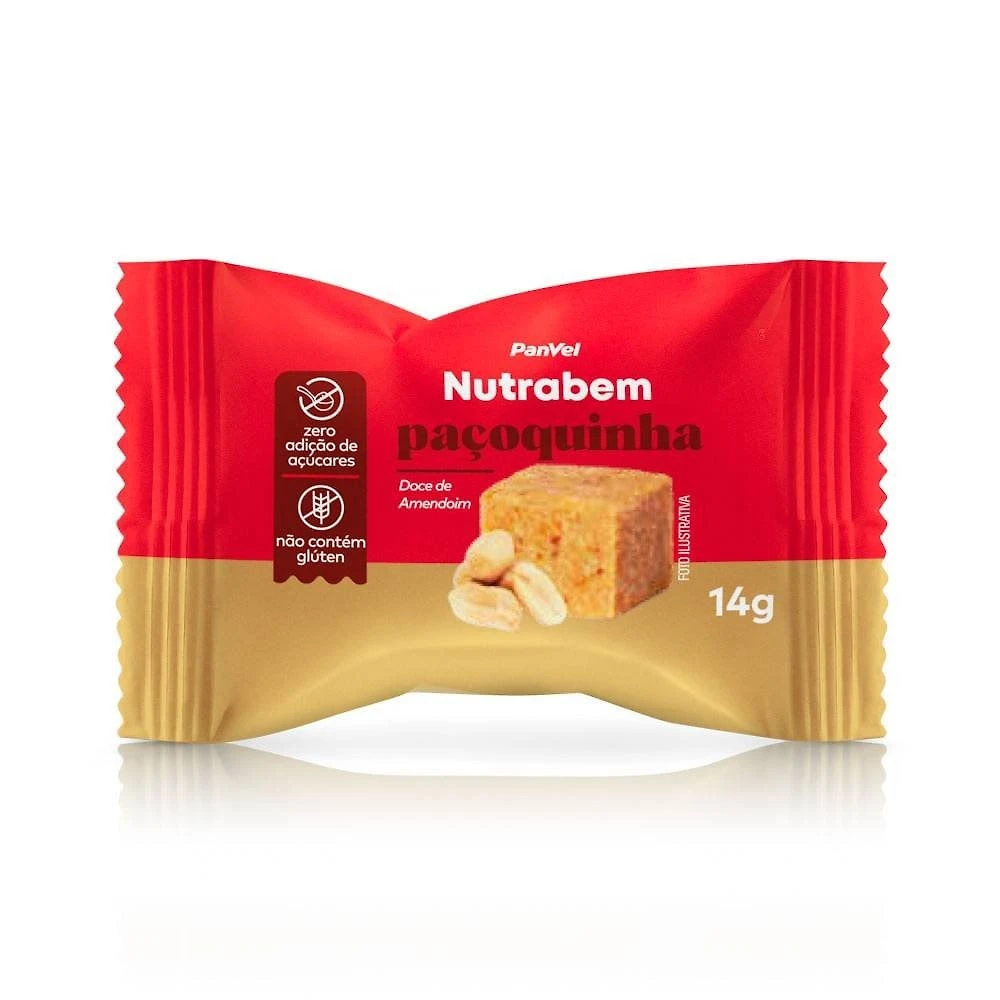 Paçoca Panvel Nutrabem 14g