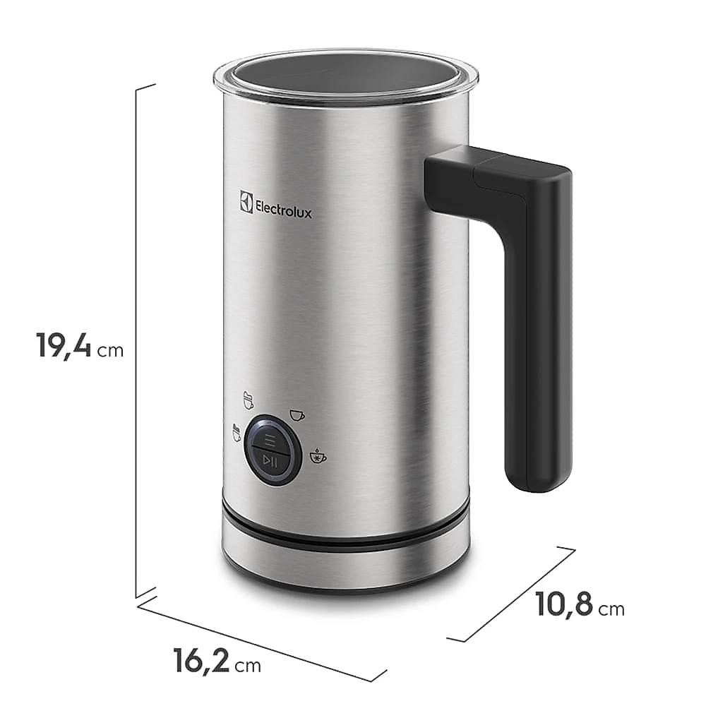 Espumador de Leite Soft Crema Electrolux Inox - EMF10 110