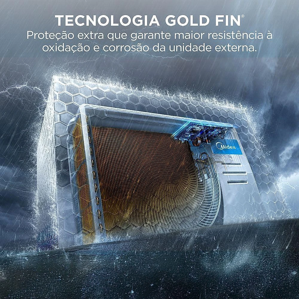 Ar condicionado split inverter midea ai 9000 btus frio 127v 38efvca09m8