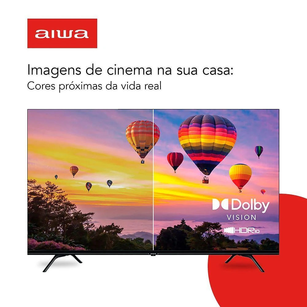Smart Tv Aiwa 55? Android, 4k, Dolby Vision & Atmos - Aws-tv-55-bl-01 Biv