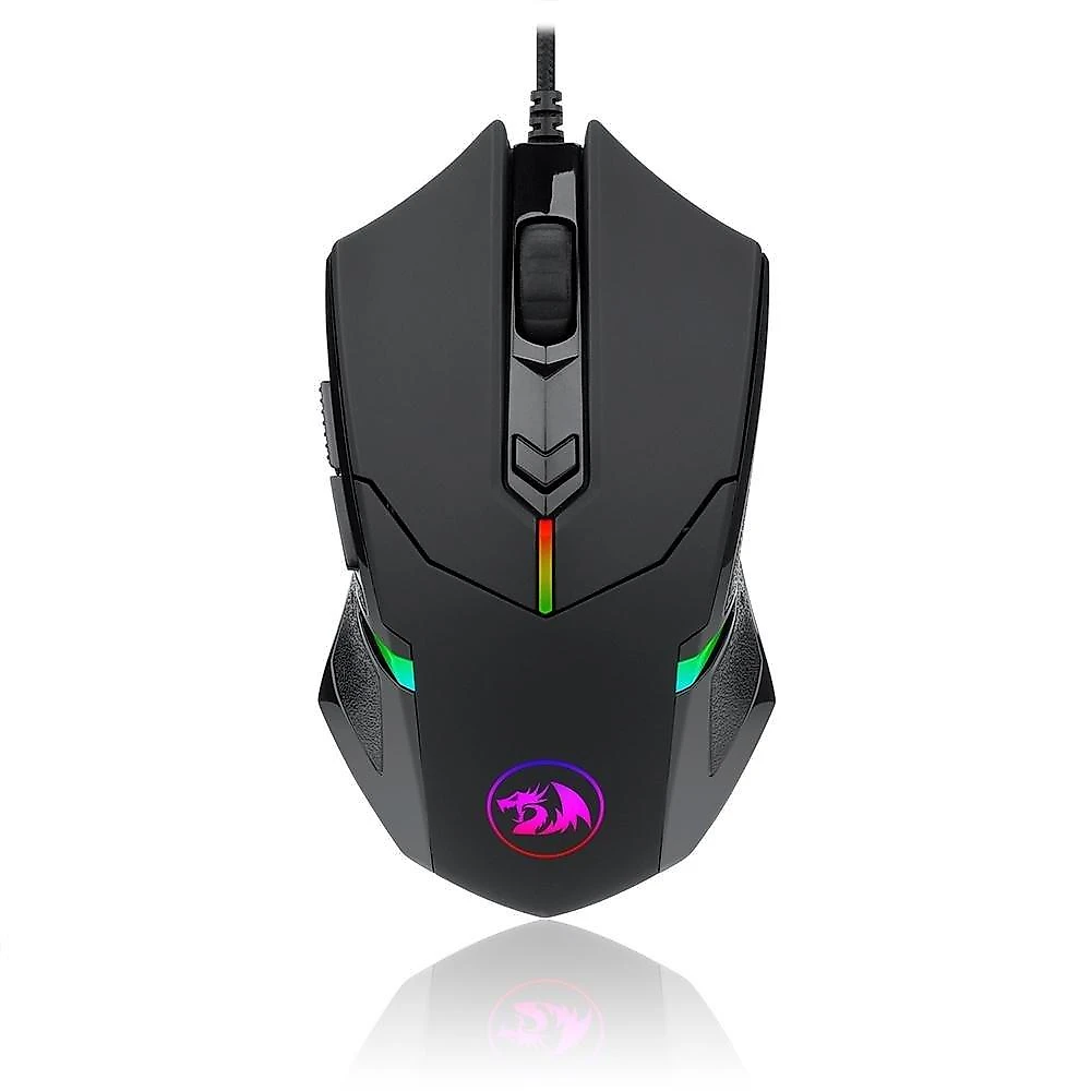 Mouse Gamer Redragon Centrophorus 2 RGB, 7200DPI, 6 Botões, Preto - M601-RGB