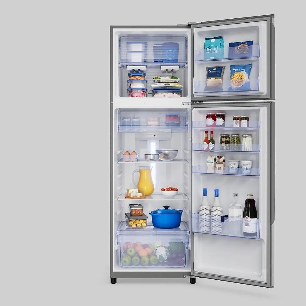 Geladeira Panasonic Duplex Frost Free Inverter 391L NR-BT44PV3X Inox 110V