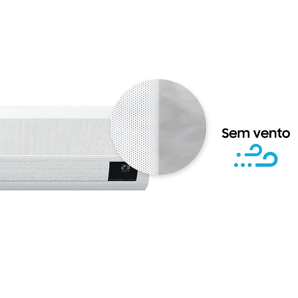 Ar-Condicionado Multi Split Inverter 18000 BTUs Samsung Quente e Frio (2 Evap. HW 9000) 220V