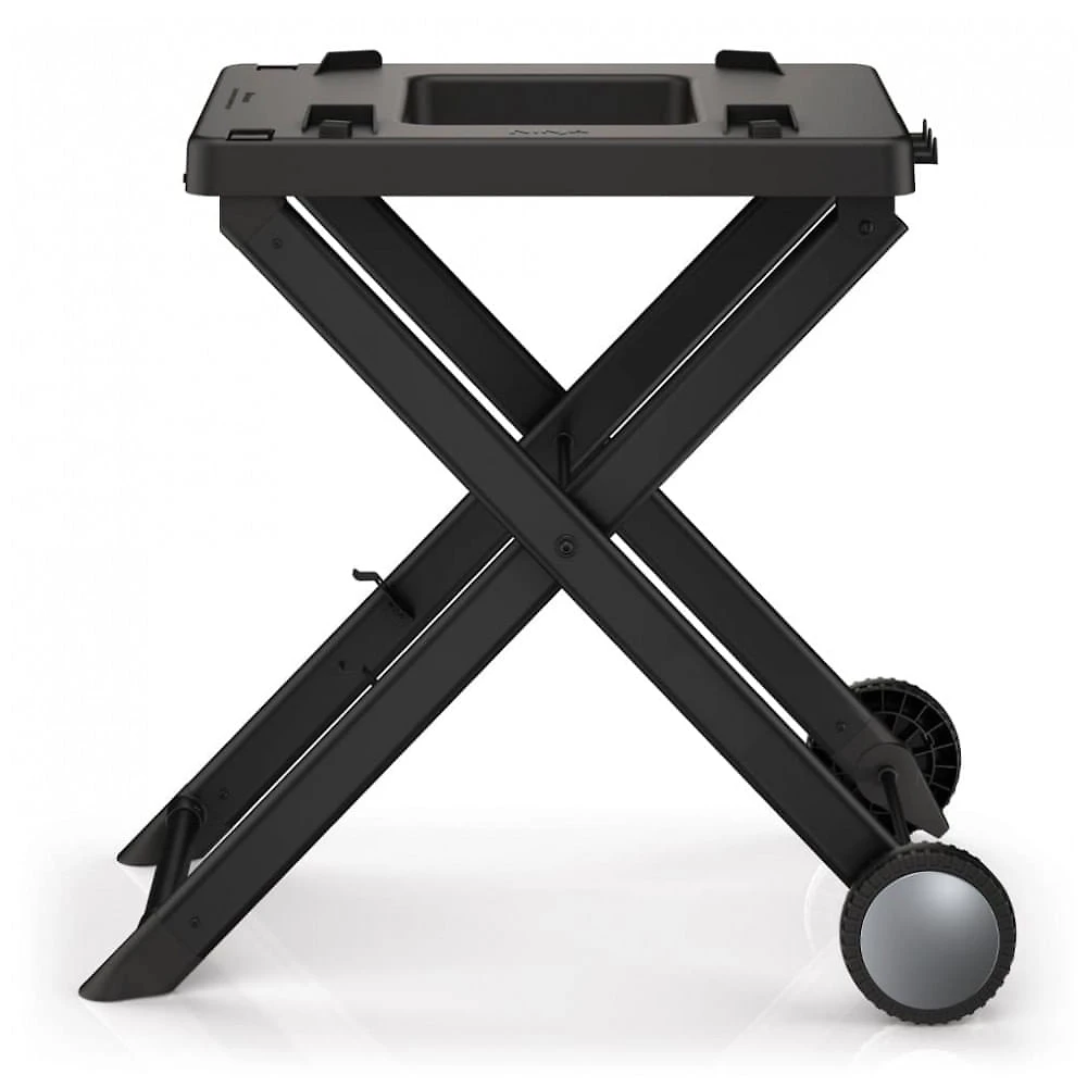 Suporte Dobrável Ninja Woodfire XSKSTAND para Grill Externo Preto com Rodas