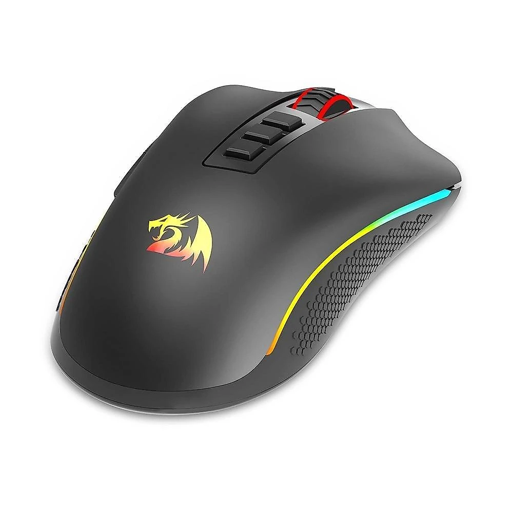 Mouse Gamer Redragon Cobra Pro, RGB, 16000 DPI, 8 Botões, Wireless, Preto - M711-PRO