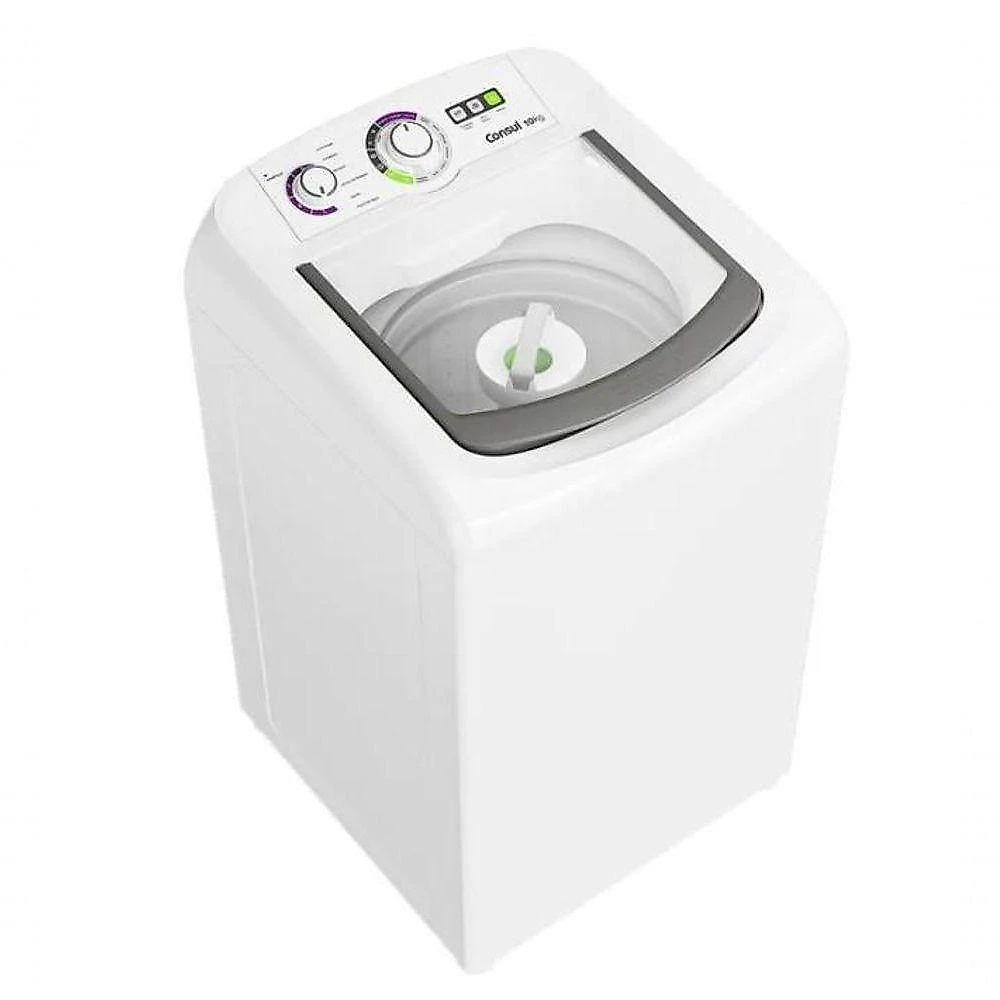 Máquina de Lavar Consul CWB10BB 10kg Automática Branca com Dosagem Econômica 220V