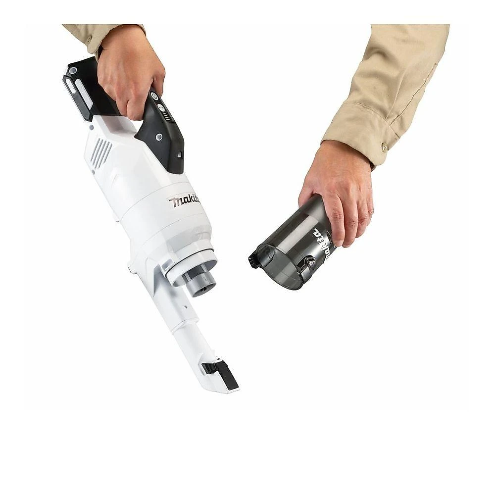 Aspirador De Pó Vertical Sem Fio 40v Max Cl003gz10 Makita Portátil Ciclone Led Sem Bateria-carregador