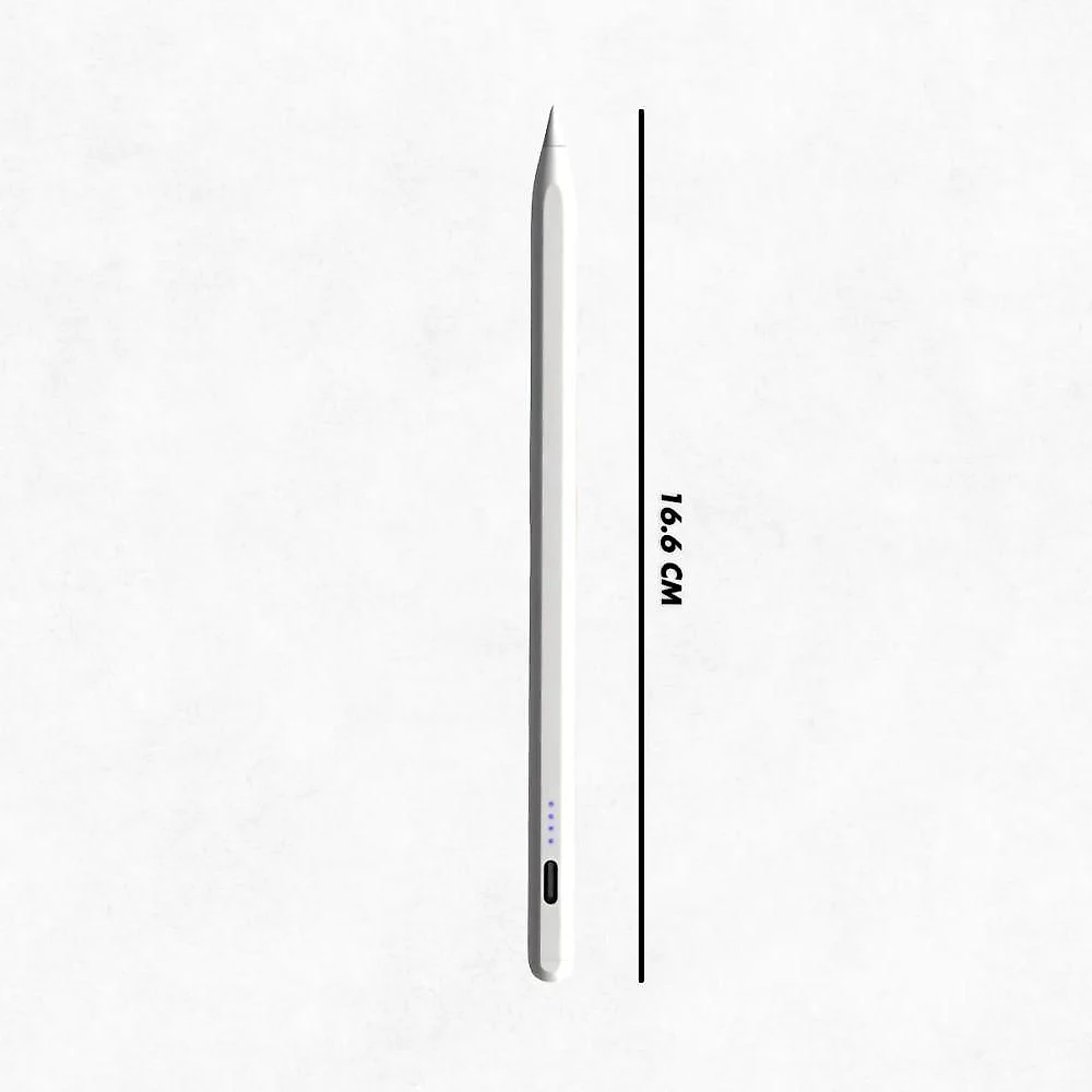 Caneta Stylus Digital Universal Touch Ponta Fina 1,5mm Escrita Precisa Recarregável Utimix