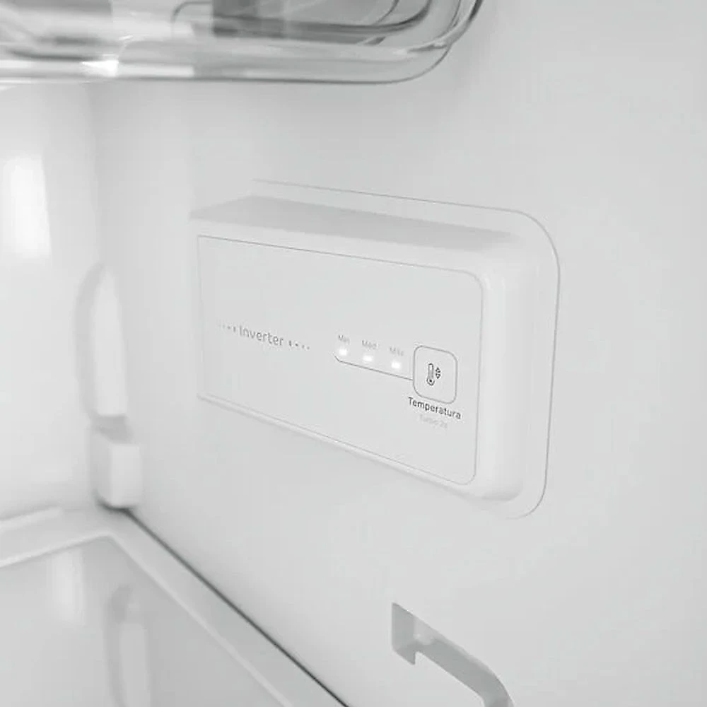 Geladeira Consul 377 Litros Frost Free Duplex - CRM44MK Inox - 110V