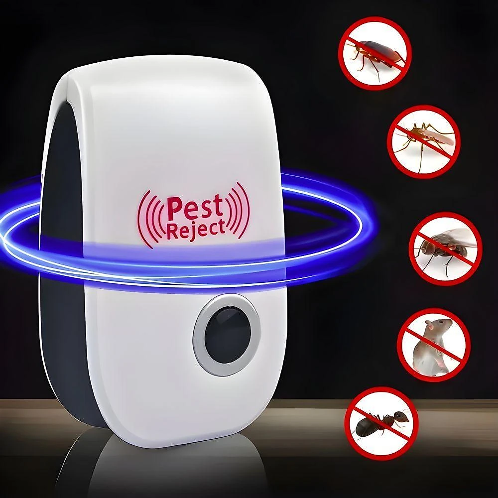 Repelente Eletrônico Bivolt Controle de Pragas Ultrassônico Ecológico 110V-220V Utimix webcontinental-7891790433283
