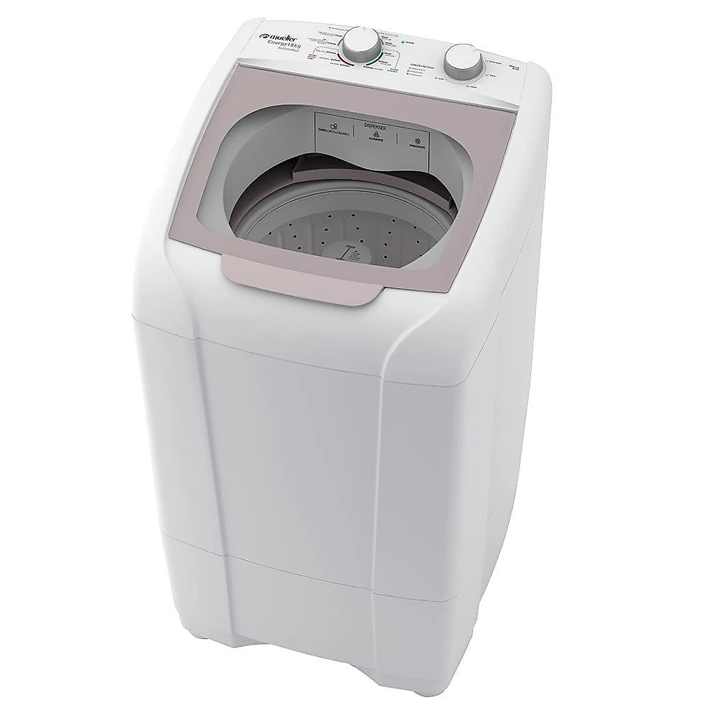 Lavadora de Roupas Mueller 8Kg Energy Automática Branco - 110V