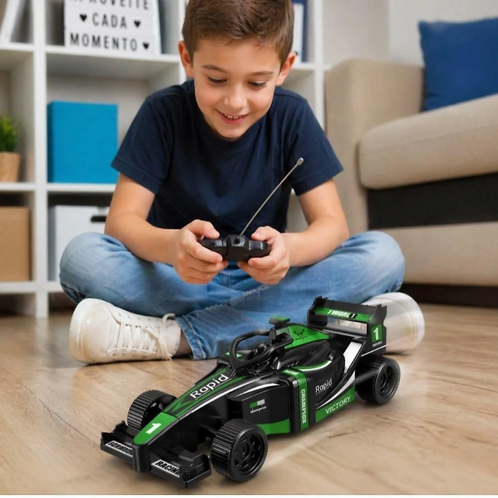 Carrinho de Controle Remoto Infantil Formula 1 F1 Rc Alta Velocidade com Fio Yeet