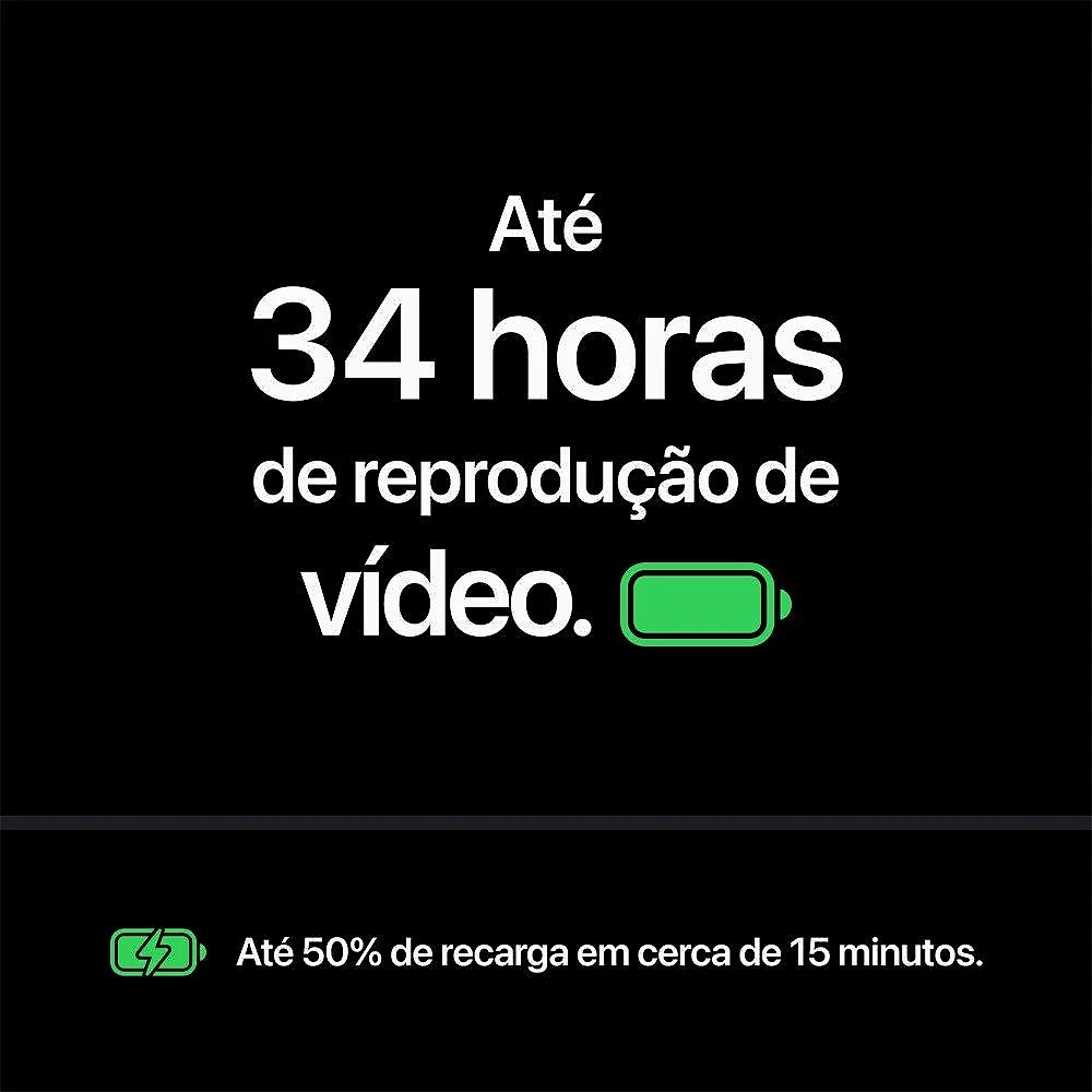 iPhone 18 Pro Apple 256GB, Câmera Tripla Fusion de 48MP, Chip A20 Pro, Tela 6.3" Super Retina XDR, Preto