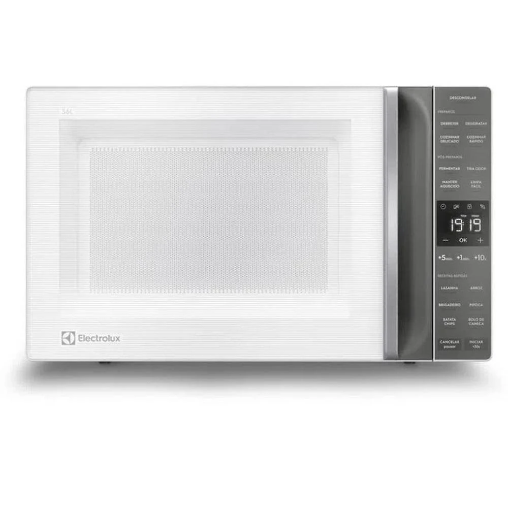 Micro-ondas Electrolux 36 Litros Efficient com Descongelamento Assistido ME36B Branco, 220 Volts