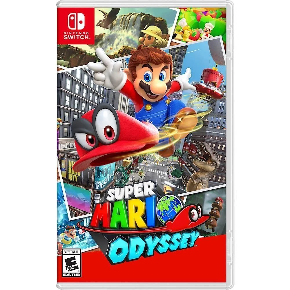Jogo Super Mario Odyssey Edição Standard para Nintendo Switch Ação e Aventura Branco