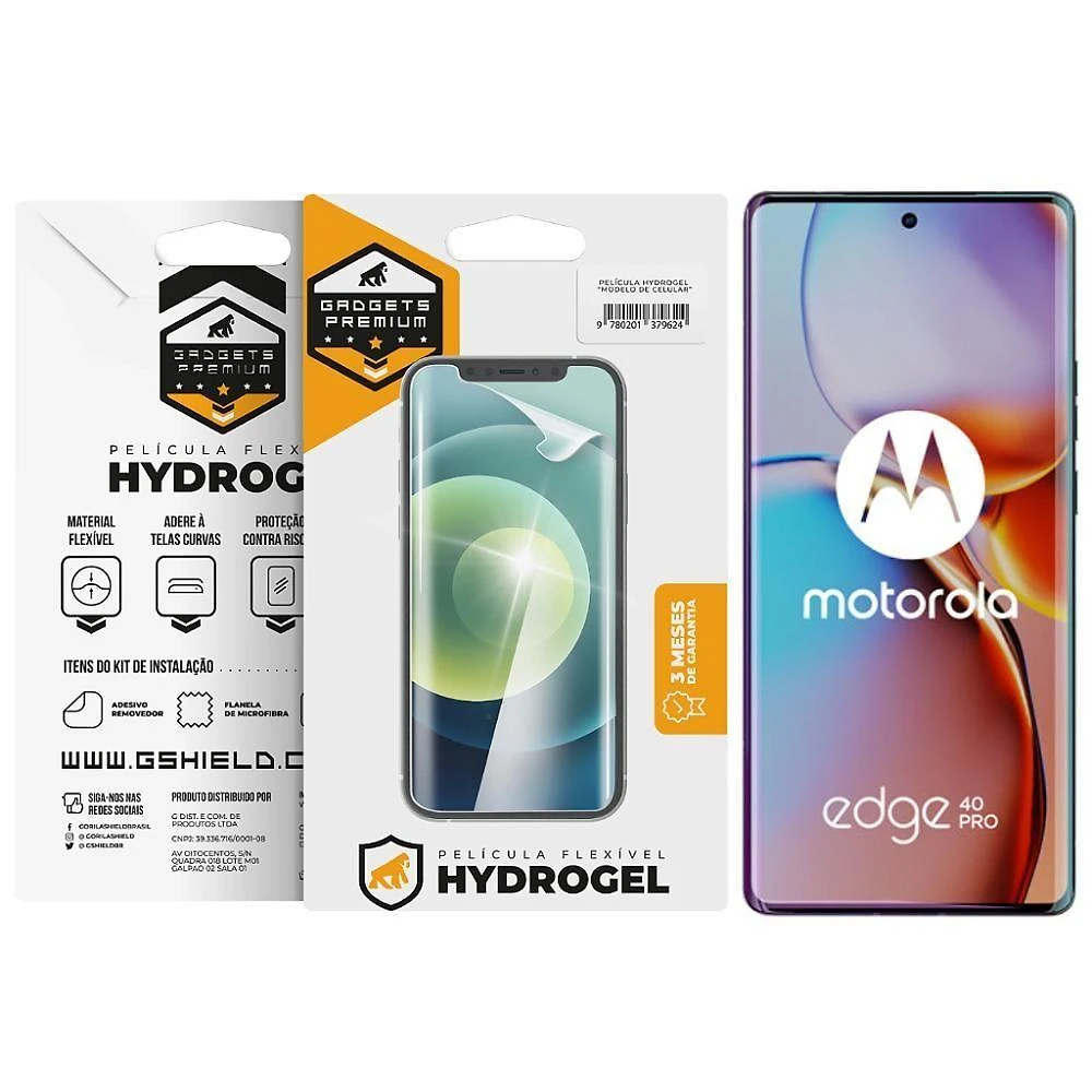 Película Para Motorola Edge 40 Pro - Hydrogel Gamer Fosca - Gshield