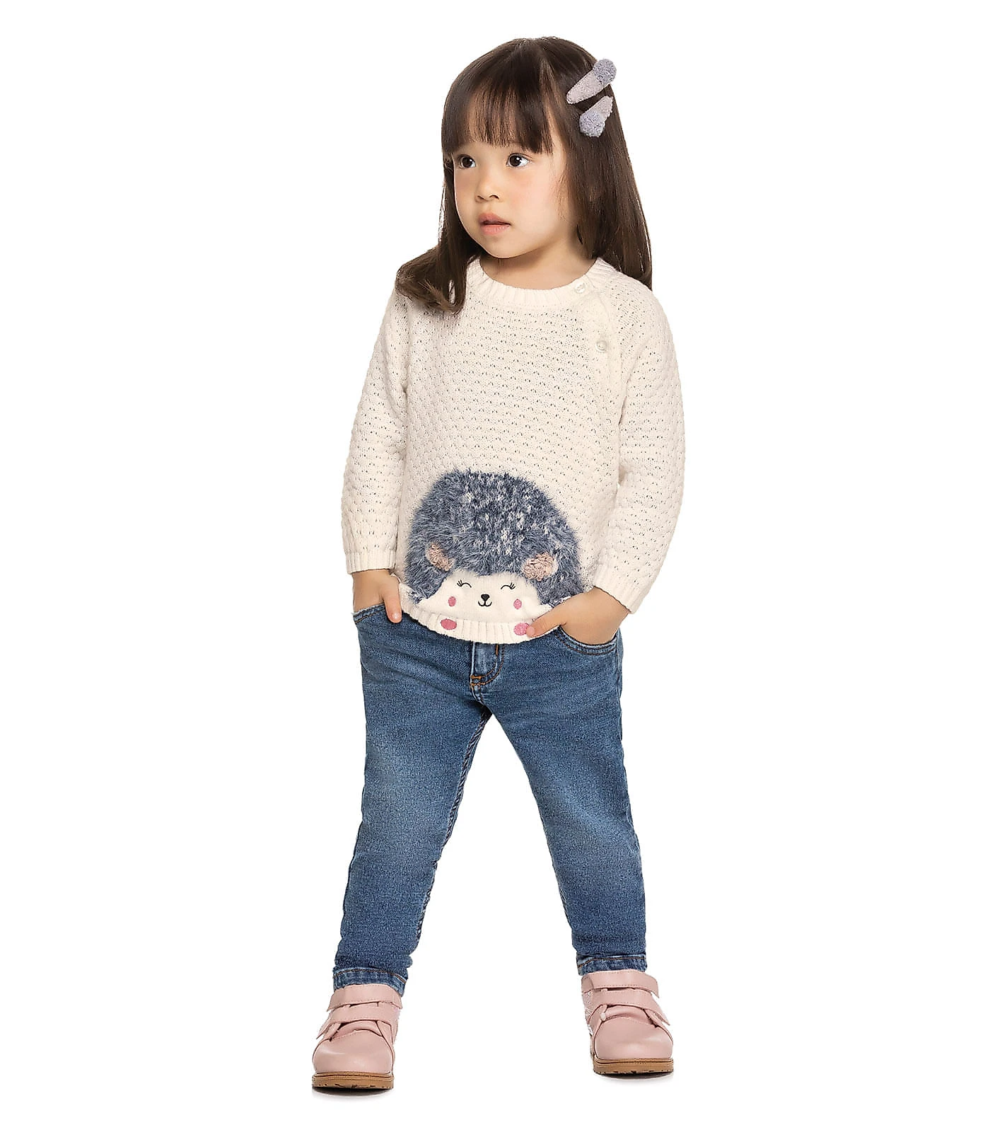 Sueter Infantil Trick Bege 1