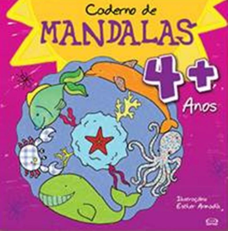 Caderno De Mandalas - 04 Anos