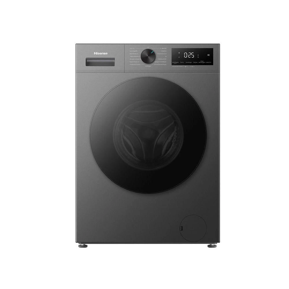 Lava E Seca Hisense 11kg Wd1i1141bt1 Compacta Fit E Função Steam Inverter Titânio 127v
