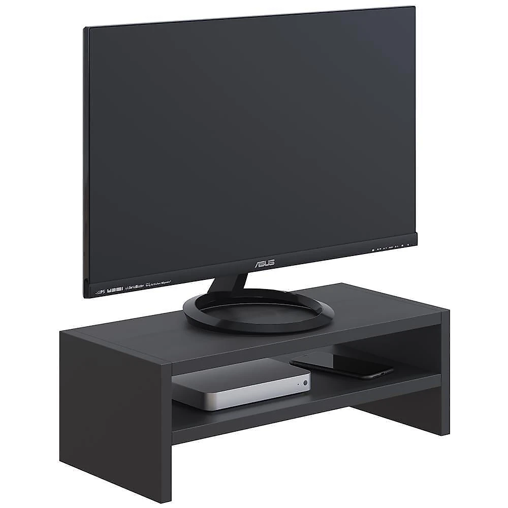 Suporte Para Monitor Stand Home Office Lap L03 Preto