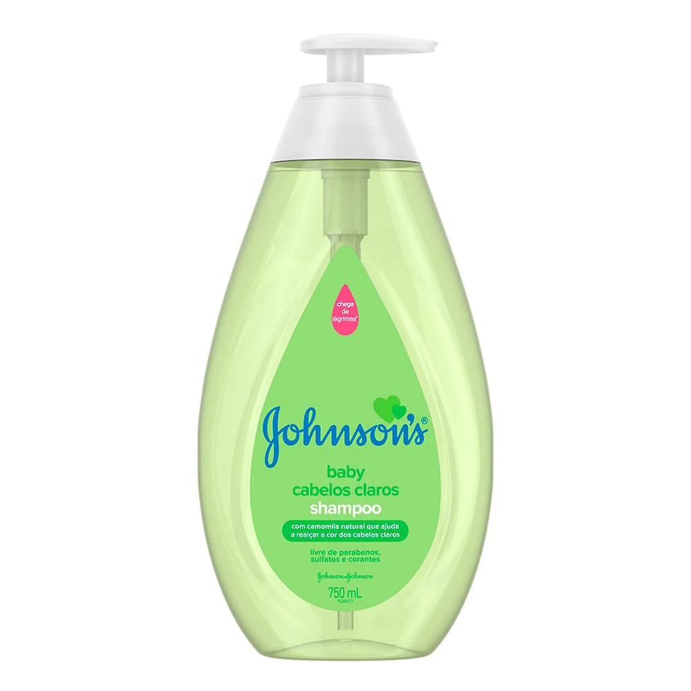 Shampoo Johnson's Baby Cabelos Claros 750ml