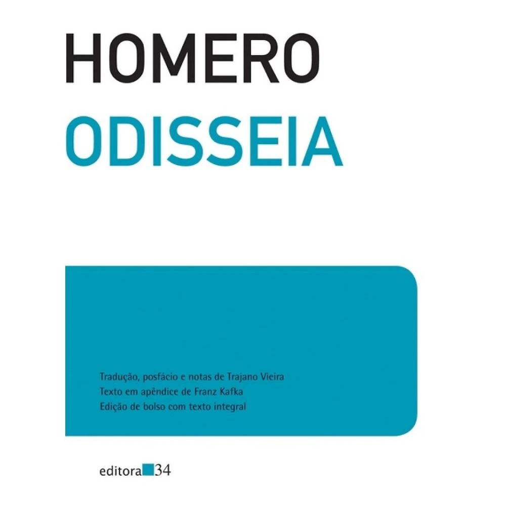 Odisseia - Edição de Bolso - Editora 34 ( Homero )