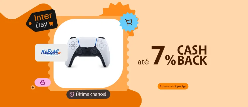 KABUM com até 7% de cashback