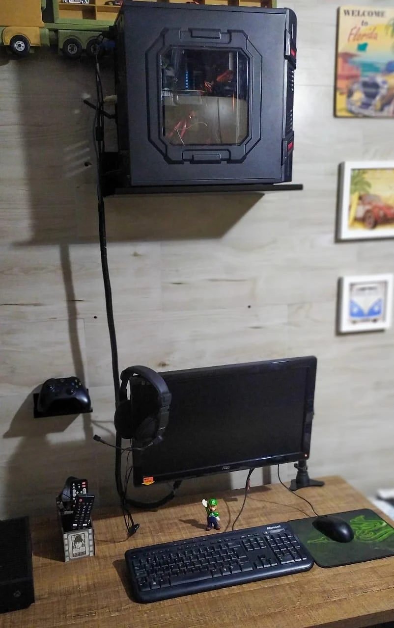 Miniatura Suporte De Parede Para Cpu Gabinete