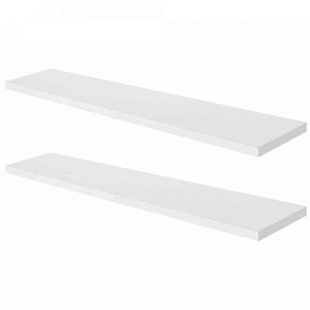 Prateleira F031 30x20CM MDF 100% Branco para Organização de Ambientes