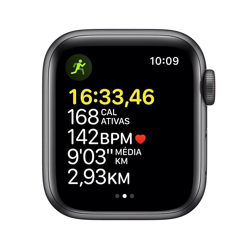 (Seminovo) Apple Watch SE (GPS + Cellular, 44mm) - Caixa de alumínio Cinza-espacial