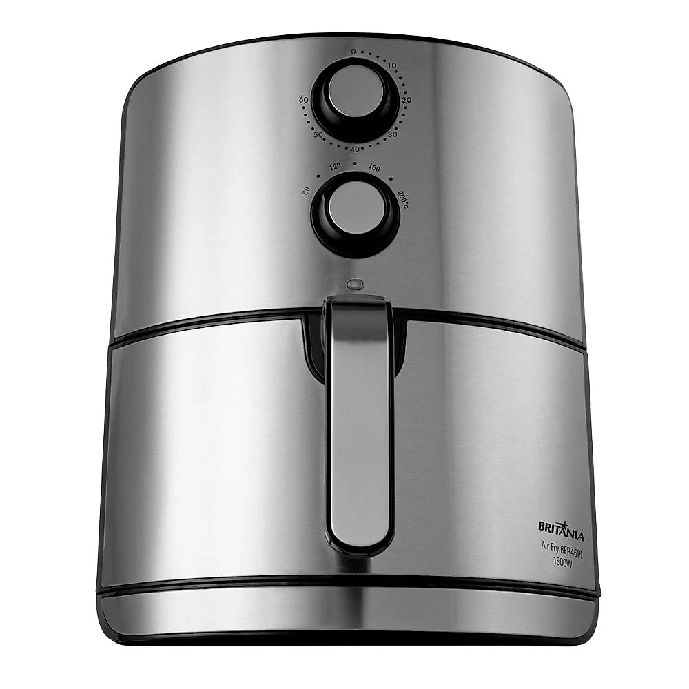 Air fryer britânia 4,6l antiaderente 1500w bfr46pi 220v