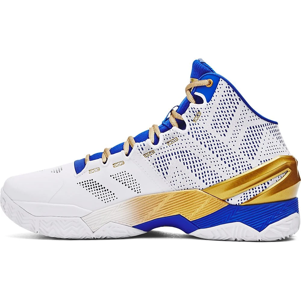 新品✨訳あり激安✨UNDER ARMOUR Curry2 Retro　26cm Tênis de Basquete Under Armour Curry 2 Retrô Branco - 38