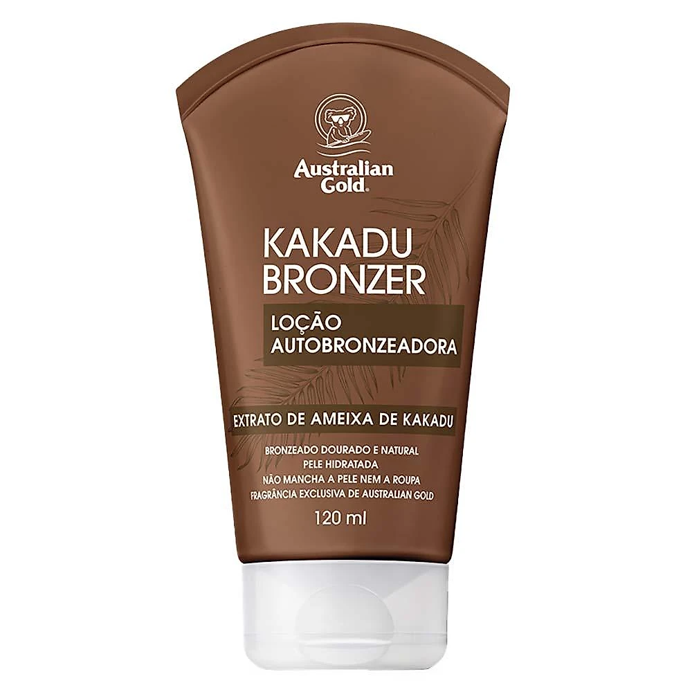 Loção autobronzeadora australian gold kakadu bronzer 120ml