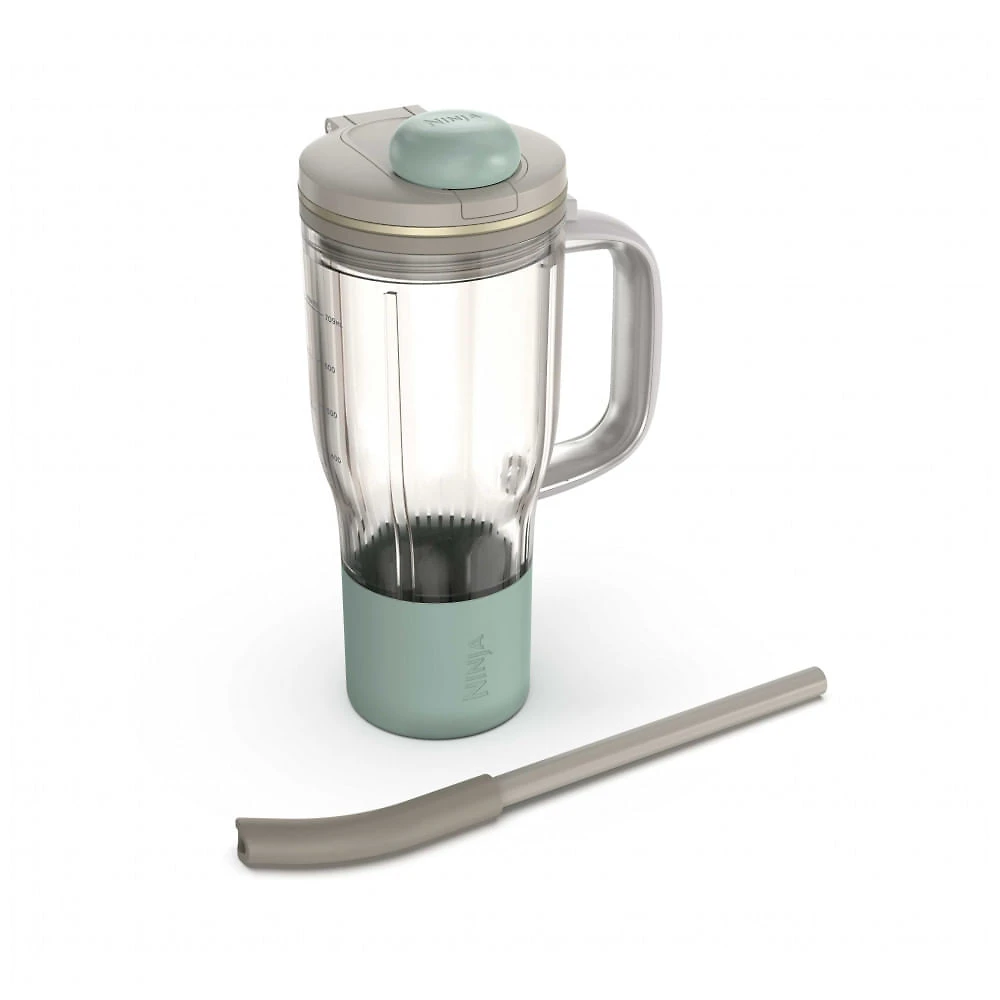 Copo Ninja BlendBOSS XSKDB326LSST Tumbler de Viagem 770 ml com Canudo Removível Cor Pedra