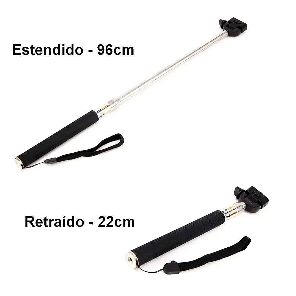 Kit Selfie e Flutuante Shoot XTGP74 + XTGP55 Amarelo webcontinental-6110650901511