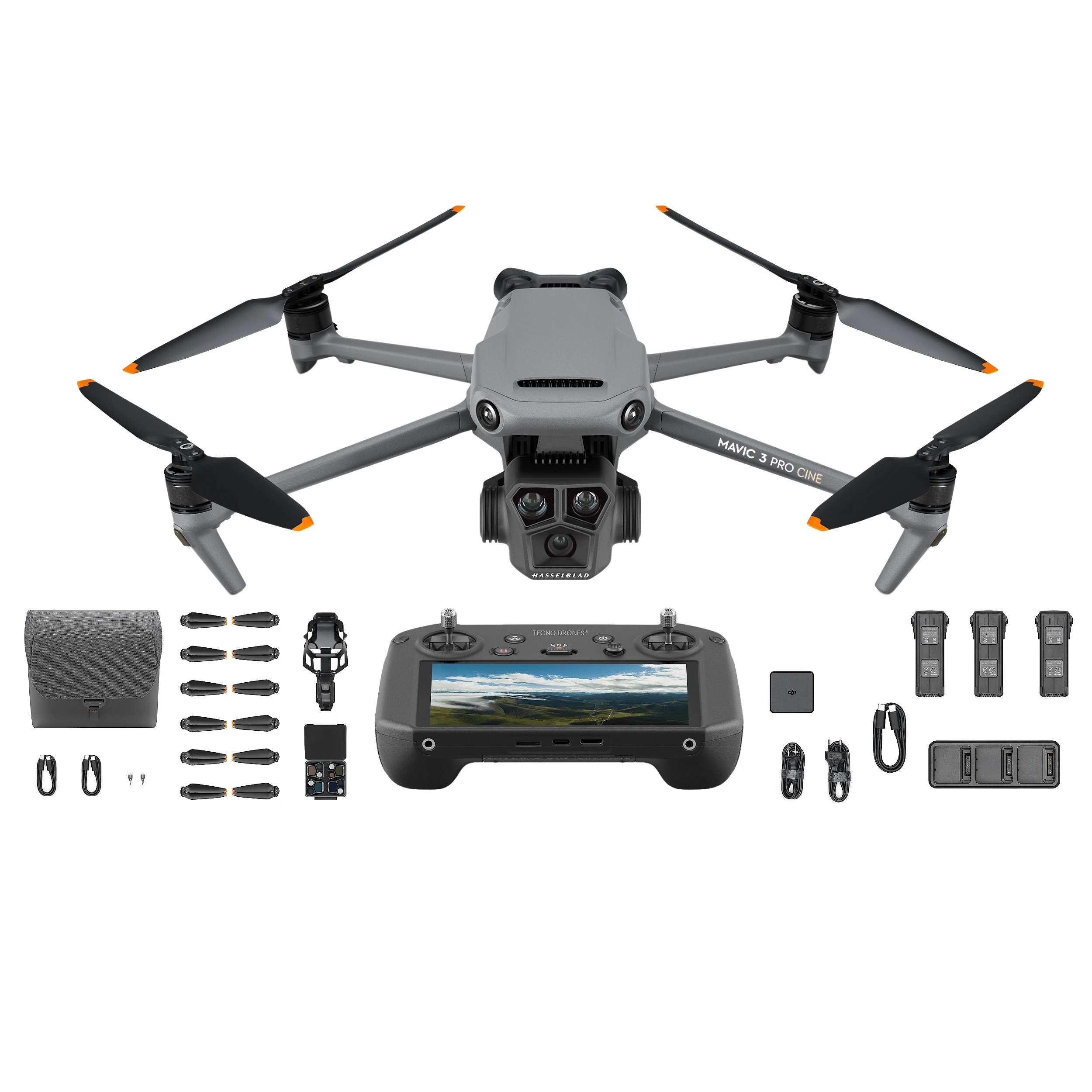 Drone DJI Mavic 3 Pro Cine Premium Combo com Controle Remoto RC Pro