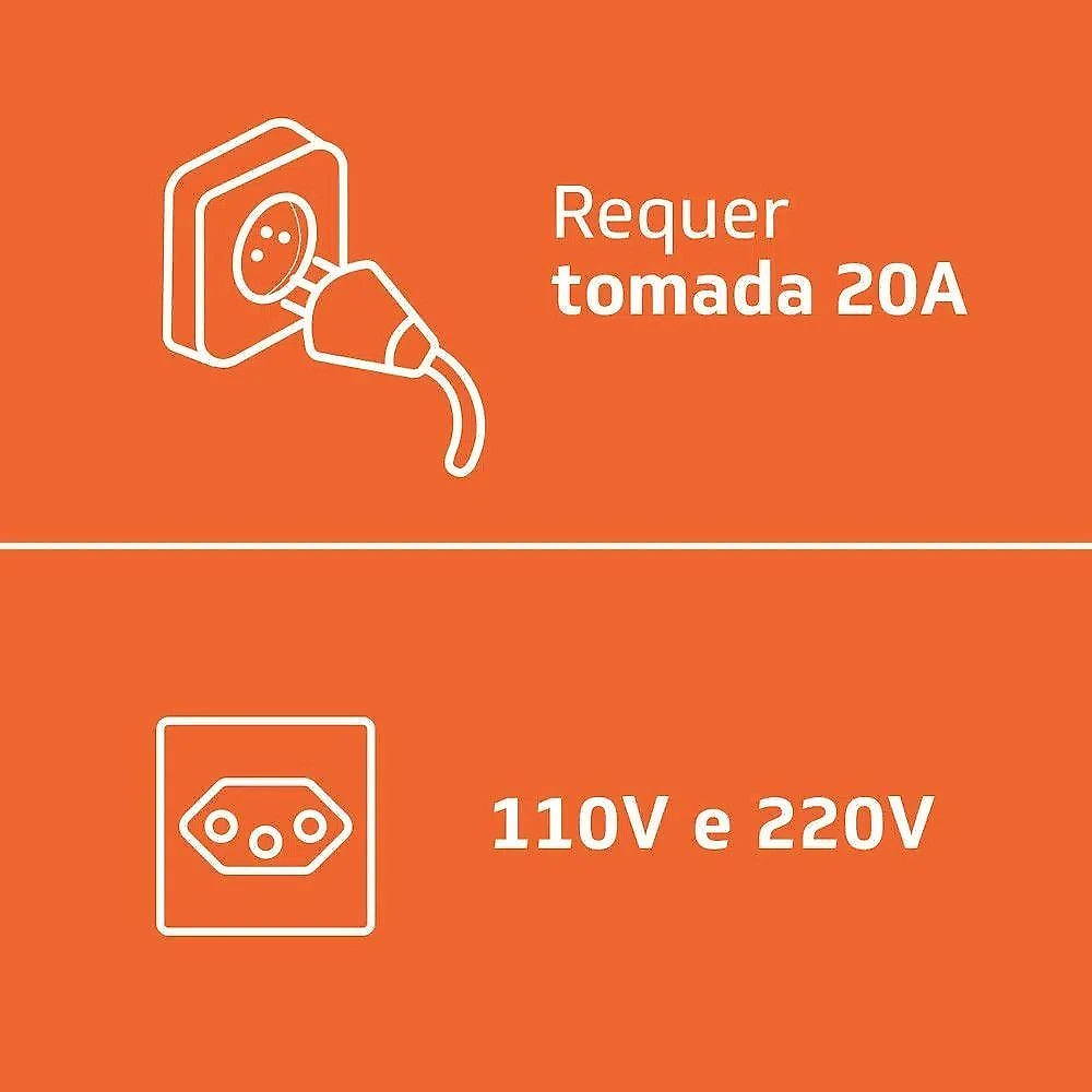 Secadora De Piso Brastemp 10kg Bsr10bb Branco 127V