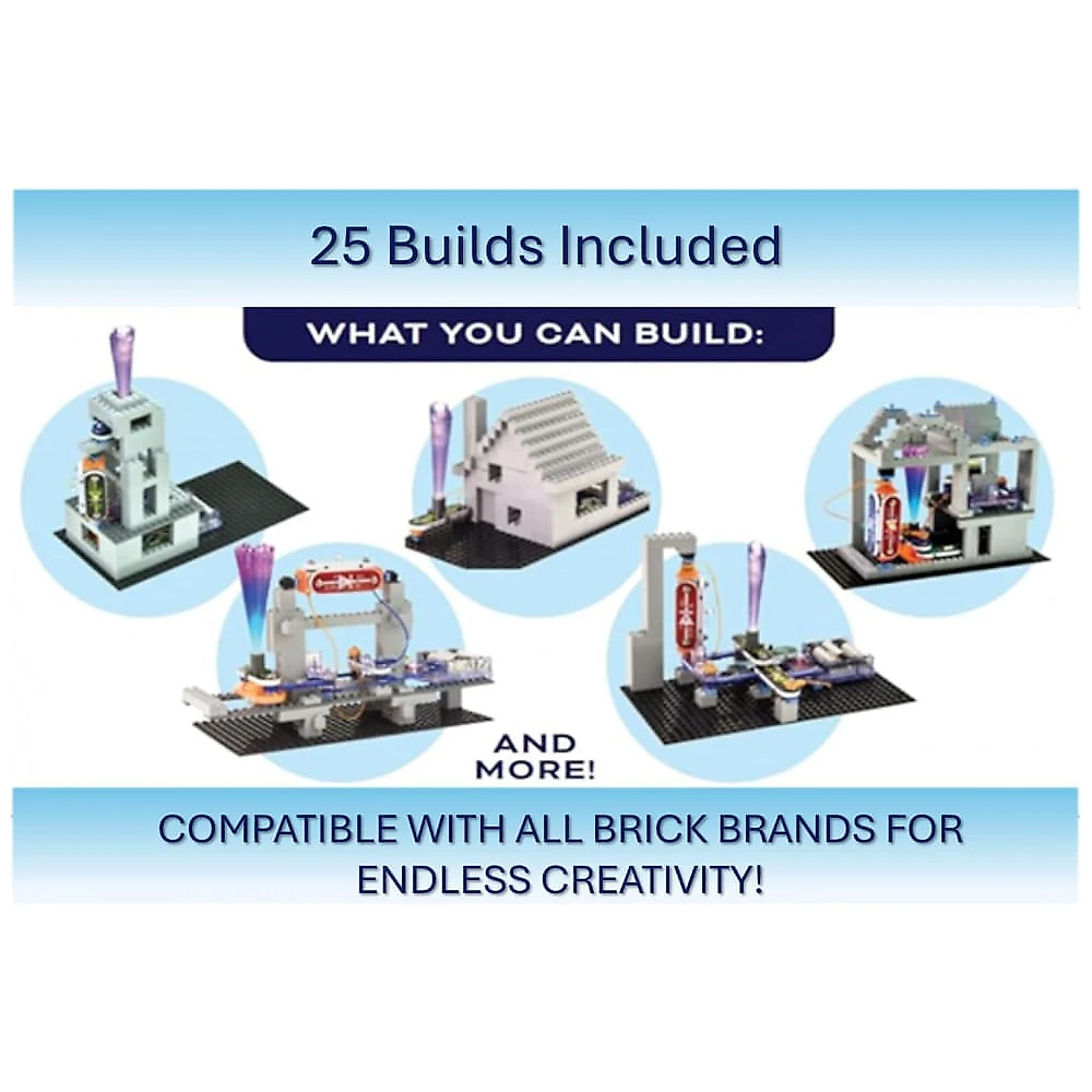 Snap Circuits BRIC: Structures – Kit Educacional de Eletrônica e Construção com Mais de 20 Projetos STEM para Crianças a Partir de 8 Anos