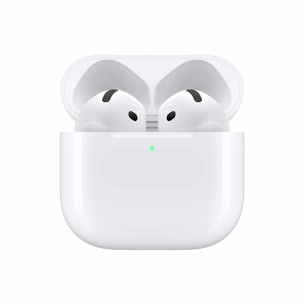 AirPods 4 Apple com Cancelamento Ativo de Ruído, Estojo de Recarga USB-C, Branco - MXP93BZ/A