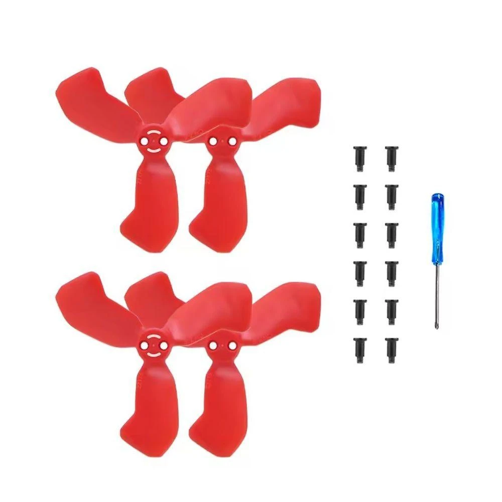 Kit de Hélices para Drone Sunnylife NE2-2217S DJI Neo 2 Vermelho