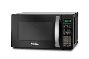 Micro-ondas Mondial 21 Litros 1200W Função Tira Odor e Manter Aquecido Preto 110V