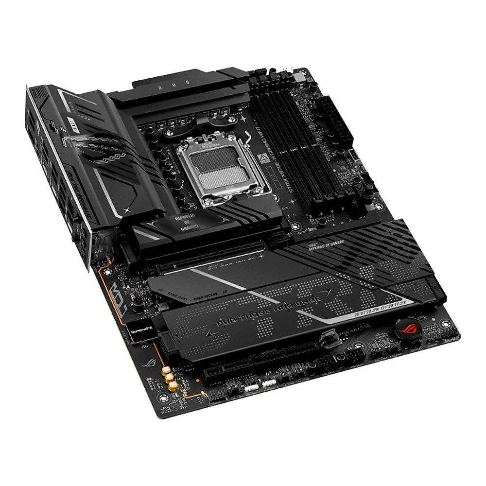 Placa Mãe ASUS ROG STRIX X870E-H GAMING WIFI7, AMD AM5, ATX, DDR5, Wi-fi 7, Bluetooth, Preto - 90MB1M90-M0EAY0