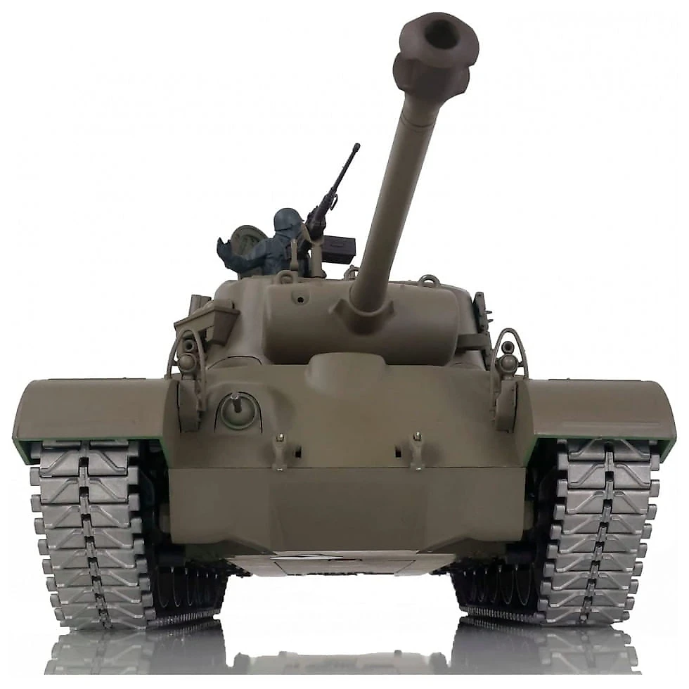 Tanque de Guerra TOUCAN RC HOBBY M26 Pershing com Controle Remoto, Escala 116, Verde