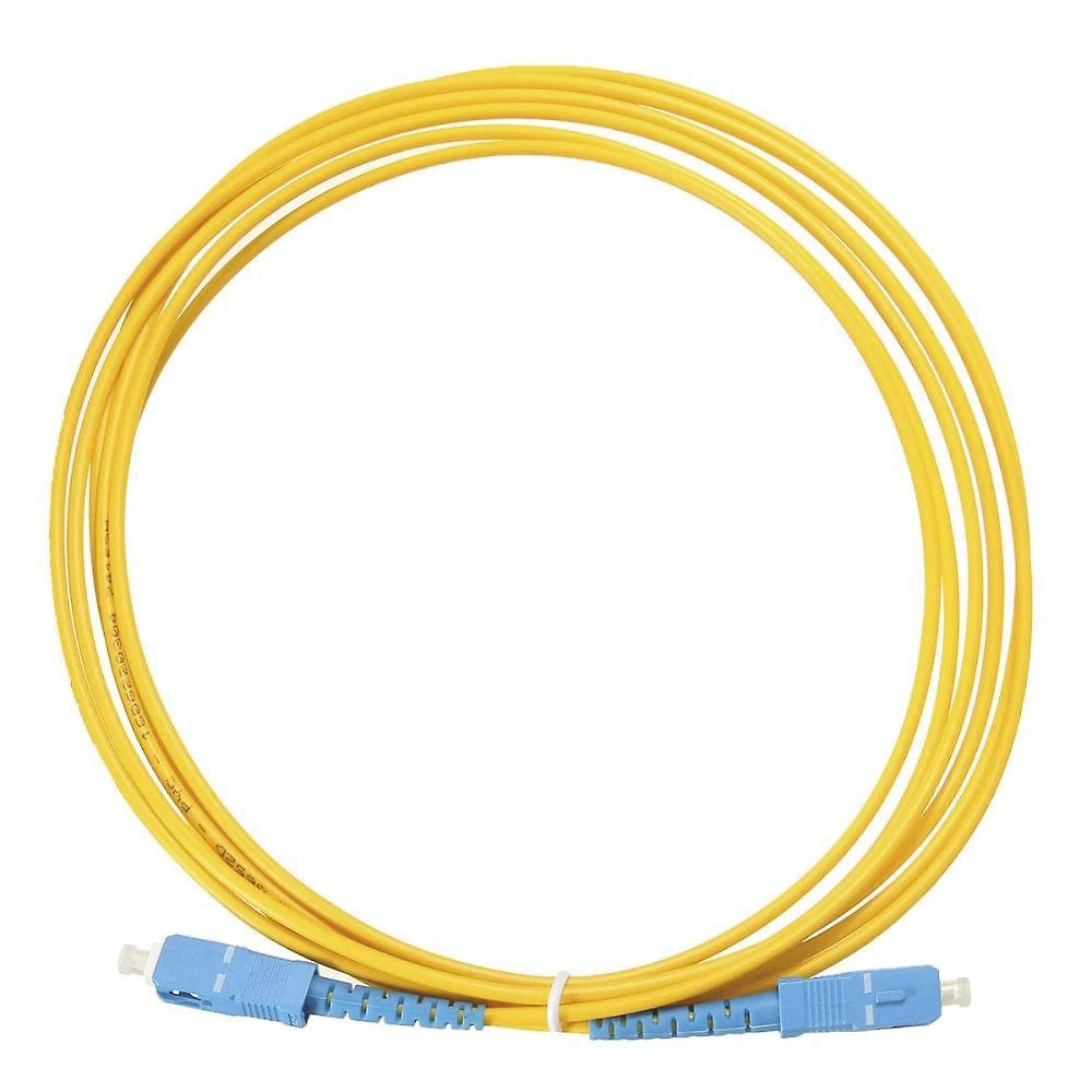 Cabo optico para internet newlink cb203 - 5m amarelo