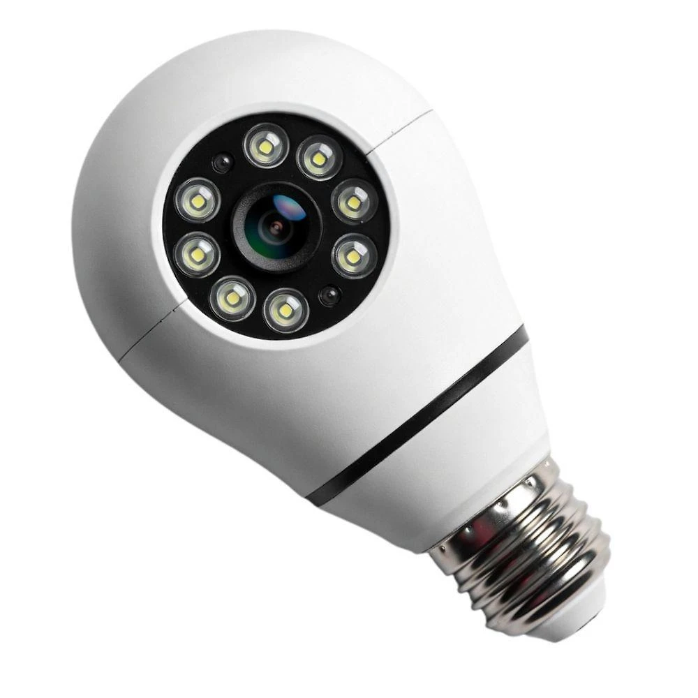 Bulbo de Vigilância MDM Full Hd com Detecção Inteligente e Conexão Wi-Fi para Segurança