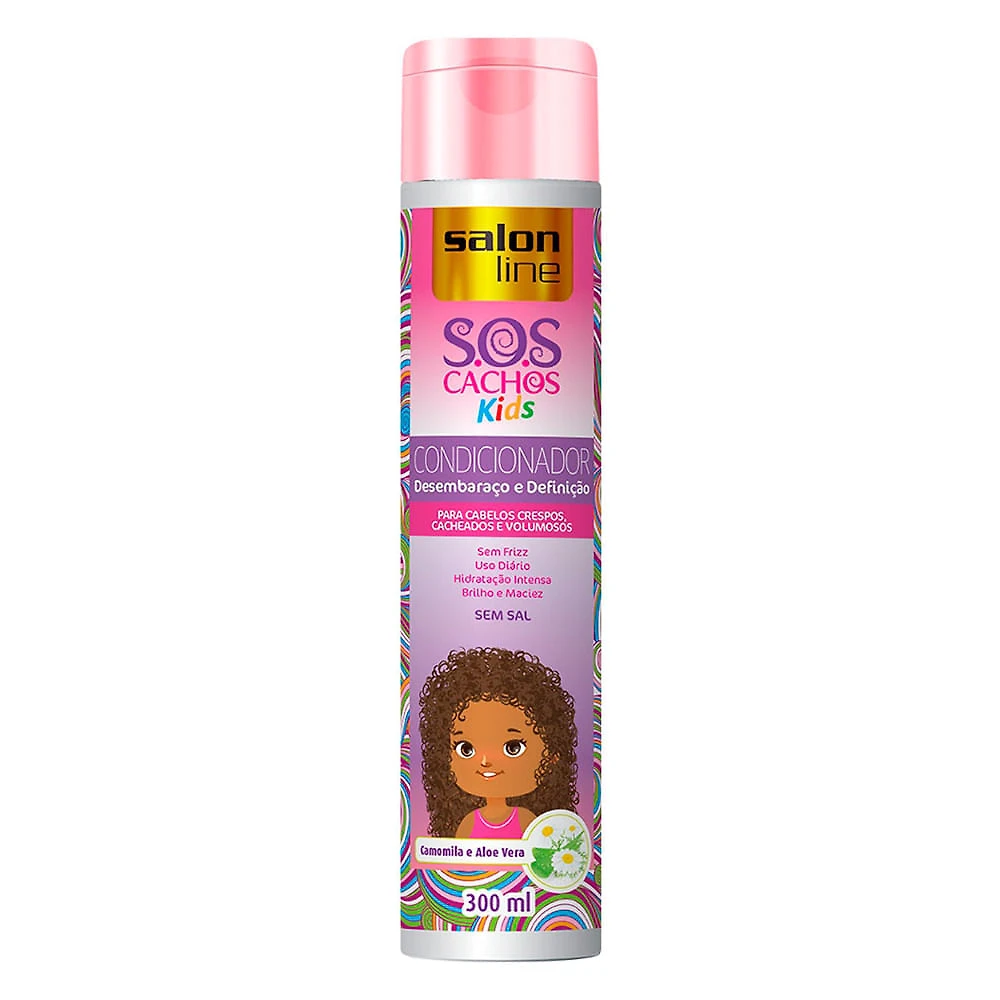 Condicionador Infantil Salon Line S.O.S Cachos Kids com 300ml