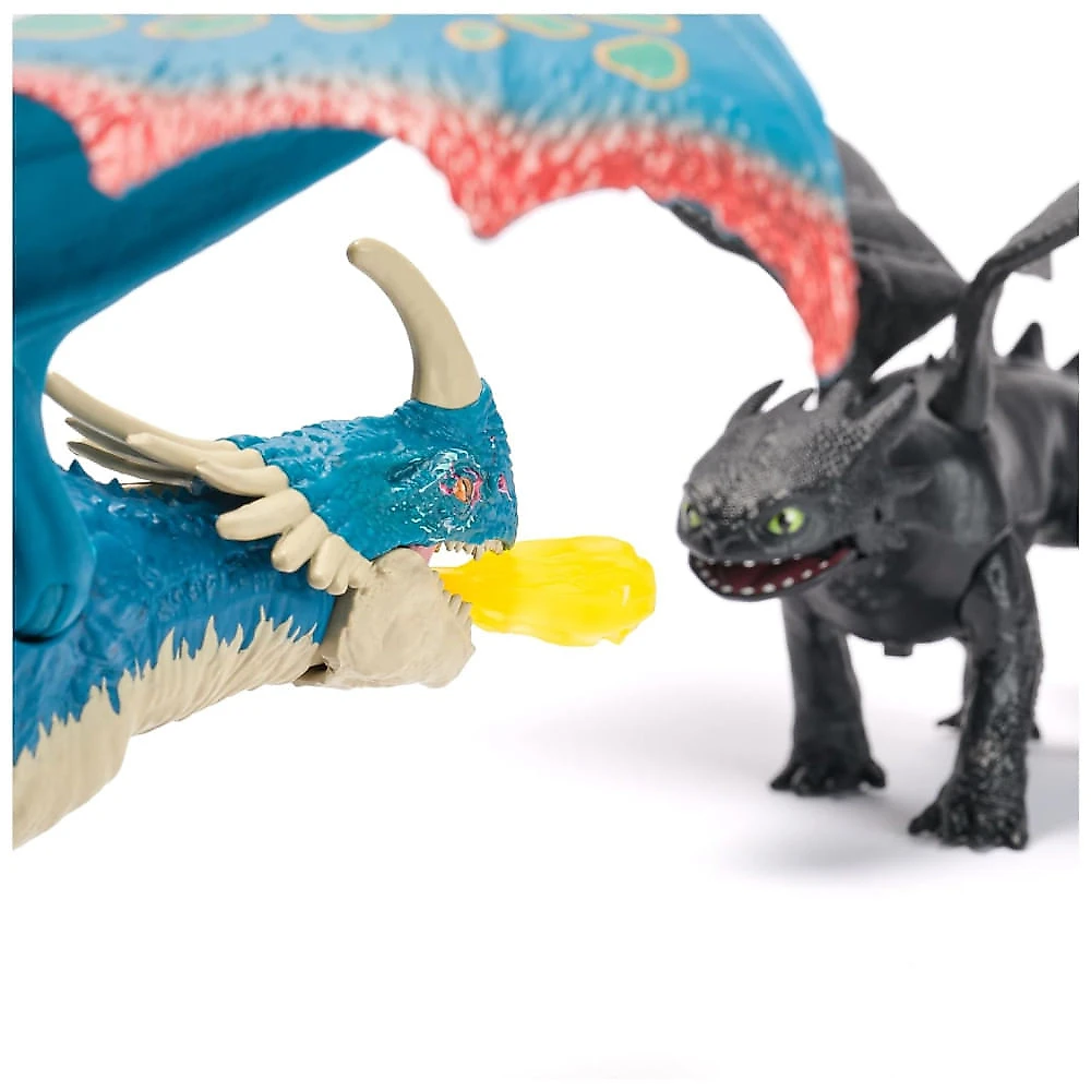 DreamWorks Dragons: Batalha de Dragões Fire Blast Deadly Nadder - Figura de Ação,Spin Master